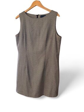 Karen Scott  Sleeveless Dress in Black & White